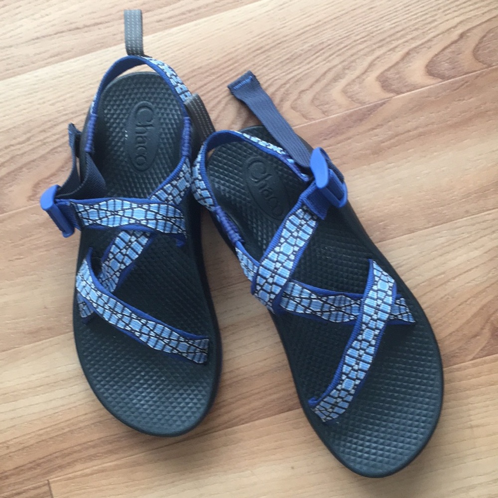 COPY - Chaco blue sandal-5
